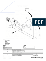 Manual Actuator: Code: FR2:LB700050008 Reference: CM16