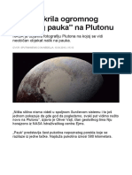 NASA Otkrila Ogromnog Ledenog Pauka Na Plutonu PDF