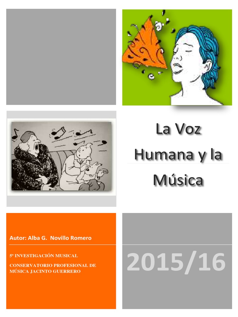 La Voz Humana en la Música | PDF | Sonido | Música vocal