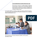 Audiencia Publica Rendicion de Cuentas 2013
