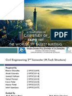 Presentation On Case Study of Taipei 101 by Akash