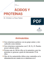 Aminoacidos y Metabolismo de Proteinas