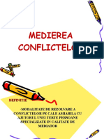 Medierea Conflictelor Curs Slide Ultimul Update