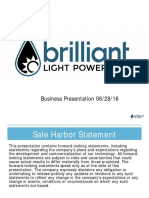 Brilliant Light Powers Tech Business Presentation 06-28-16