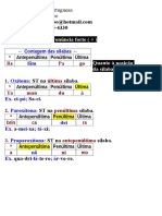 Aula 5 - (Classificação) Sílabas Tônicas