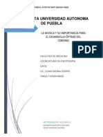 La Musica y Su Importancia para El Desarrollo Óptimo Del Cerebro