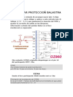 Desactivar Proteccion Balastra