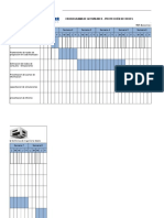 Cronograma de Actividades - Proyeccion de Redes