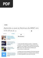 Aprenda a Usar as Normas Da ABNT Em Trabalhos Acadêmicos - TecMundo