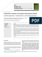 2014 - Preoperative Evaluation of the Patient With Pulmonary Disease