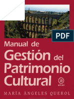 Manual de Gestion Del Patrimonio Cultural