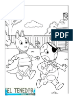 Dibujos para Colorear de Backyardigans