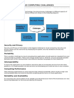 Cloud Computing Challenges