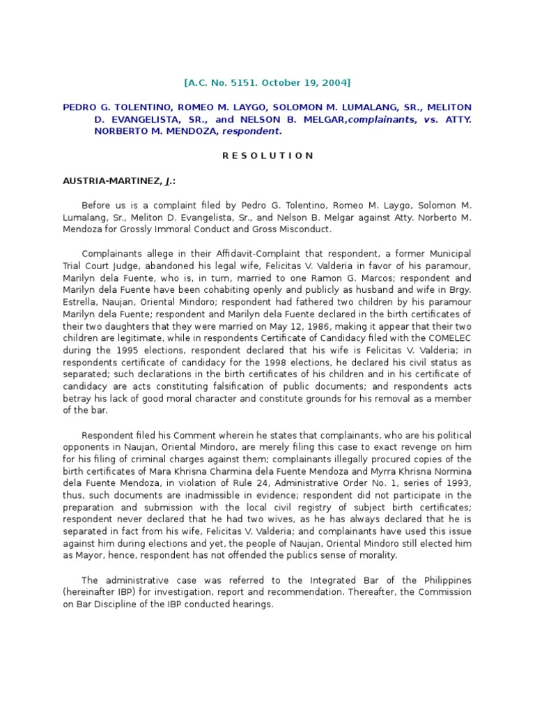 Legal Ethics and Misconduct Case | PDF | Social Science | Law