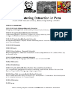 Peru Workshop - (En) Countering Extraction