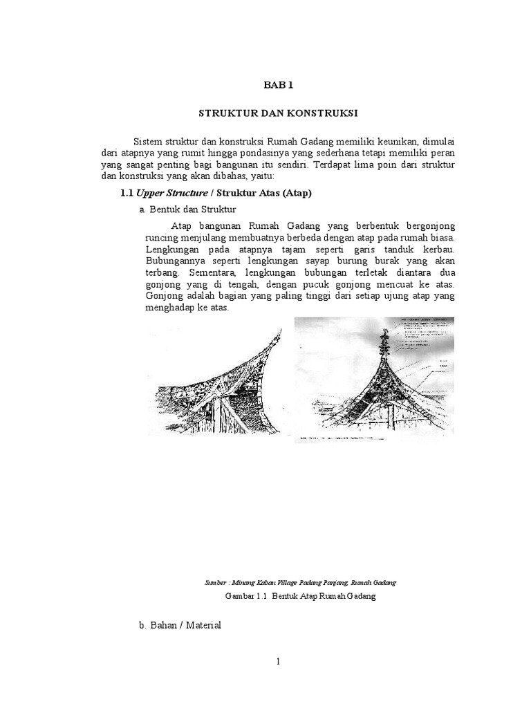 MAKALAH RUMAH GADANG