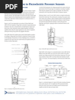 Introduction To Piezoelectric Pressure Sensors