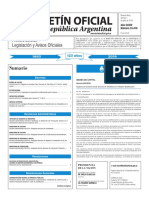 Boletín Oficial de la República Argentina, Número 33.410. 01 de julio de 2016