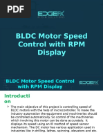 BLDC Motor Speed Control With RPM Display