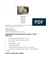 Rasgulla Recipe