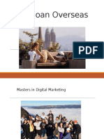 Study Loan Overseas: Masters in Digital Marketing