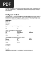 VB Script Wince File System Controls