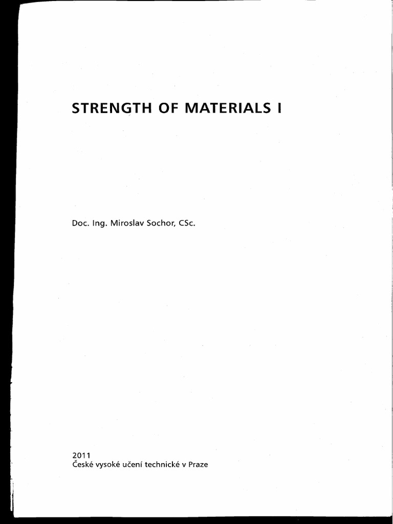 Strength of Materials PDF