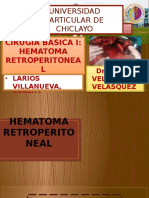 Hematoma Retroperitoneal Diapos