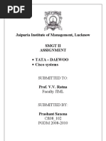 Download Case Based Study of TATA and Daewoo Motors by prashant_addi05 SN31721767 doc pdf