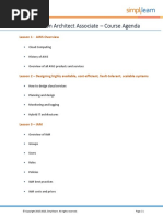 Download AWS-Solution-Architect-Associate-Agenda-PDFpdf by Samaram Sam SN317217756 doc pdf
