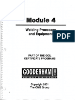 Module 4 Welding Processes and Equipment