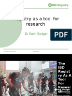 Registry As Research Tool