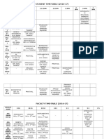 Student Time-Table (2016-17)