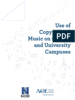 Music Use of Copyright