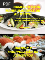 2) TREINAMENTO PARA MANIPULADORES DE ALIMENTO.ppt