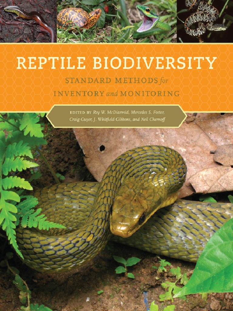Reptile Biodiversity STANDARD METHODS FOR INVENTORY AND MONITORING PDF, PDF, Turtle