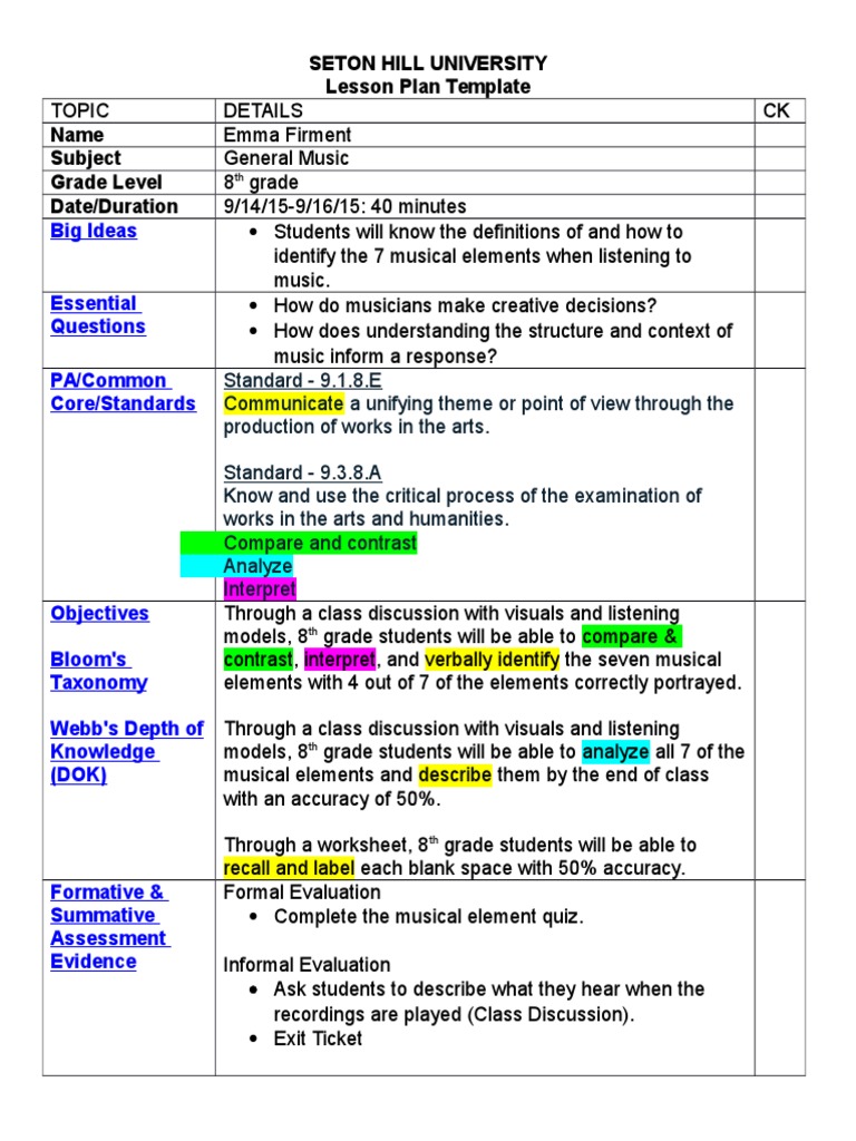 musical-elements-tempo-lesson-plan