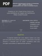 Osm Em Uma Empresa Do Ramo de Materiais Para Construcao