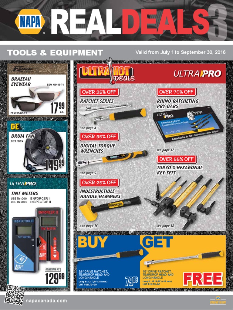 Q3 2016 NAPA Catalogue Hammer Euro