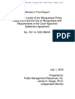 APD Federal Consent Decree Monitor's 3rd Report