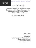 APD Federal Consent Decree Monitor's 3rd Report