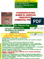 Consideraciones Sobre Der Urb Amb Peruano Pfoy Marzo 2011