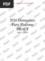 Download 2016 Democratic Party Platform Draft by Alex Seitz-Wald SN317232643 doc pdf