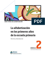 La Alfabetización en Los Primeros Años de La Escuela Primaria-Mirta Torres