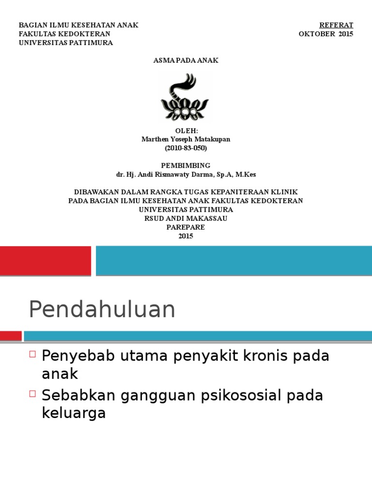 Referat Asma Pada Anak