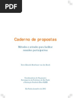 Caderno de propostas