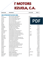 Lista de Precio Actual 2