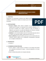 Cuidados de Enfermer-A en Reacciones Anafil-Cticas