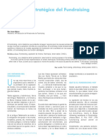 La Función Estratégica Del Fundraising PDF