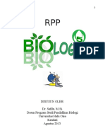 Rpp Mapel Biologi Uho 2013 Safilu